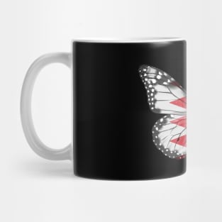 Bahraini Flag  Butterfly - Gift for Bahraini From Bahrain Mug